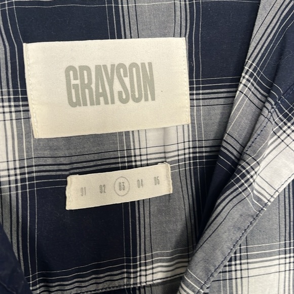 Grayson the hero blue plaid sz 3 - Picture 2 of 5